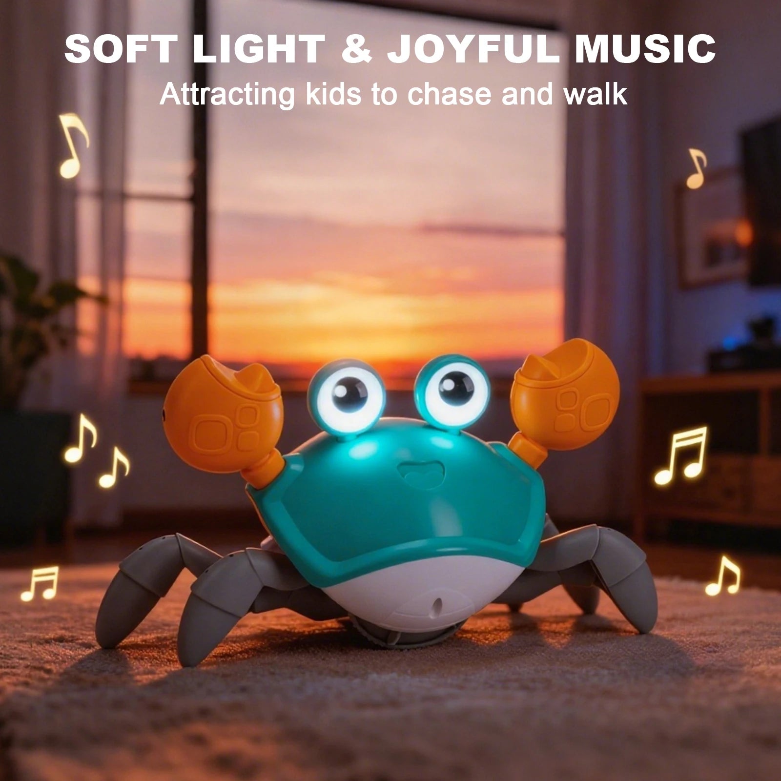 Kid Electronic Pet Toys Dancing Duck&Octopus Musical Penguin Baby Crawling Toys Toddler interactive Toys Tummy Time Gifts