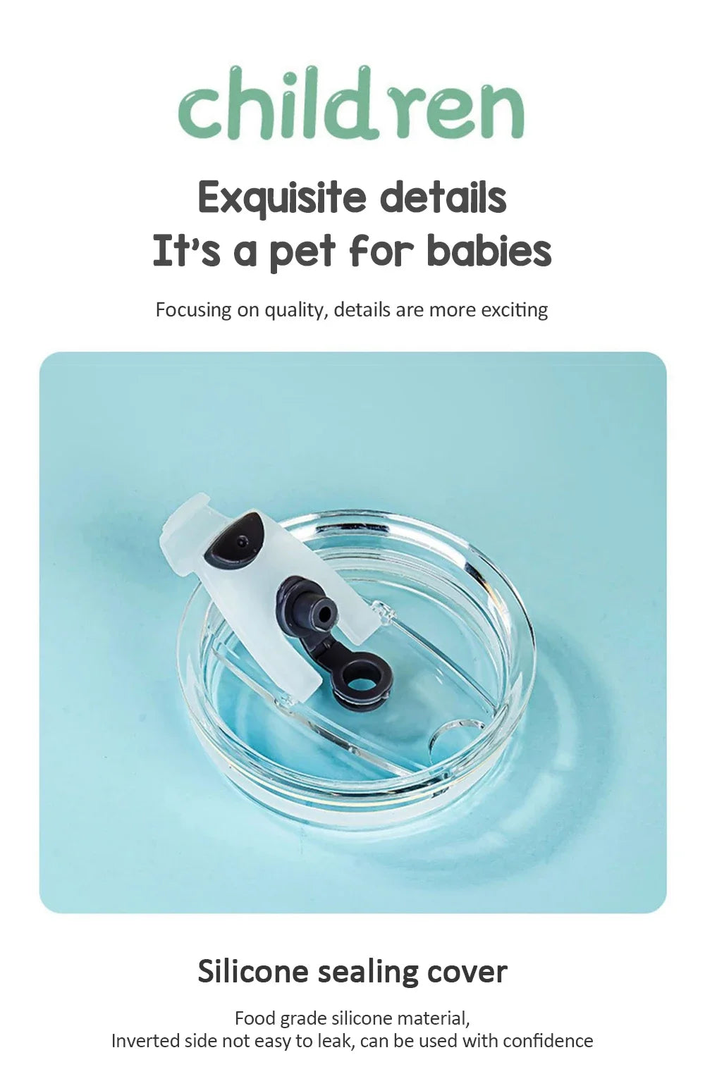 350ml Cute Unicorn Children Milk Cup With Scale Transparent Breakfast Cup With Straw Lid Cartoon Glass Cup For Kids Drinkware