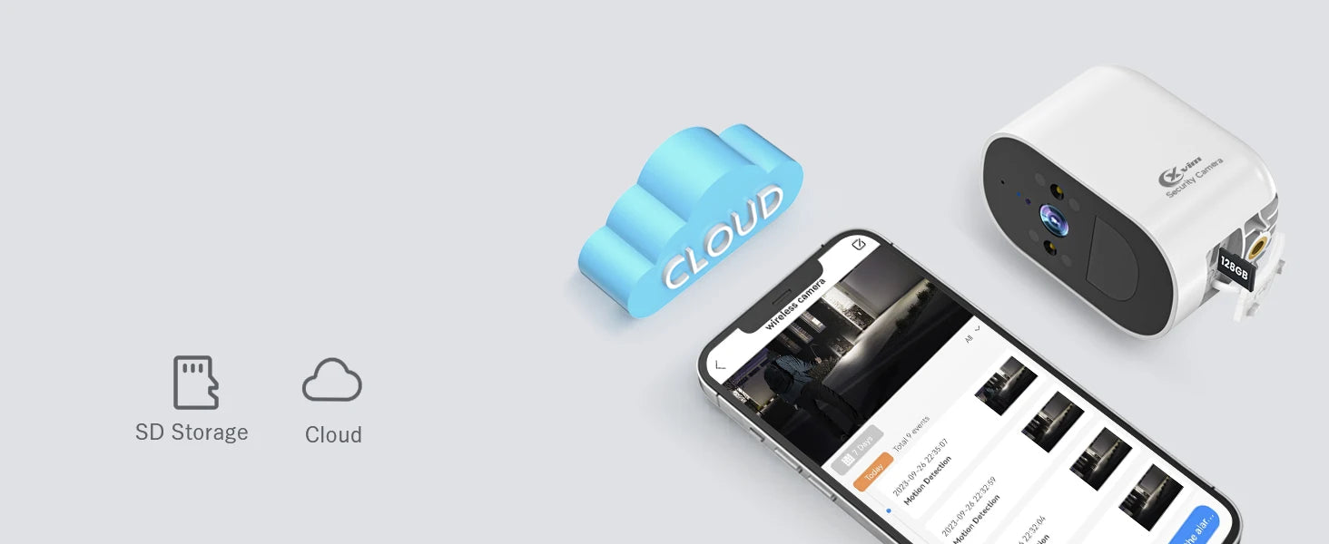 4MP WIFI IP Camera Rechargeable Battery Outdoor Surveillance Camera Color Night Vision Security Camera Home Baby Monitor