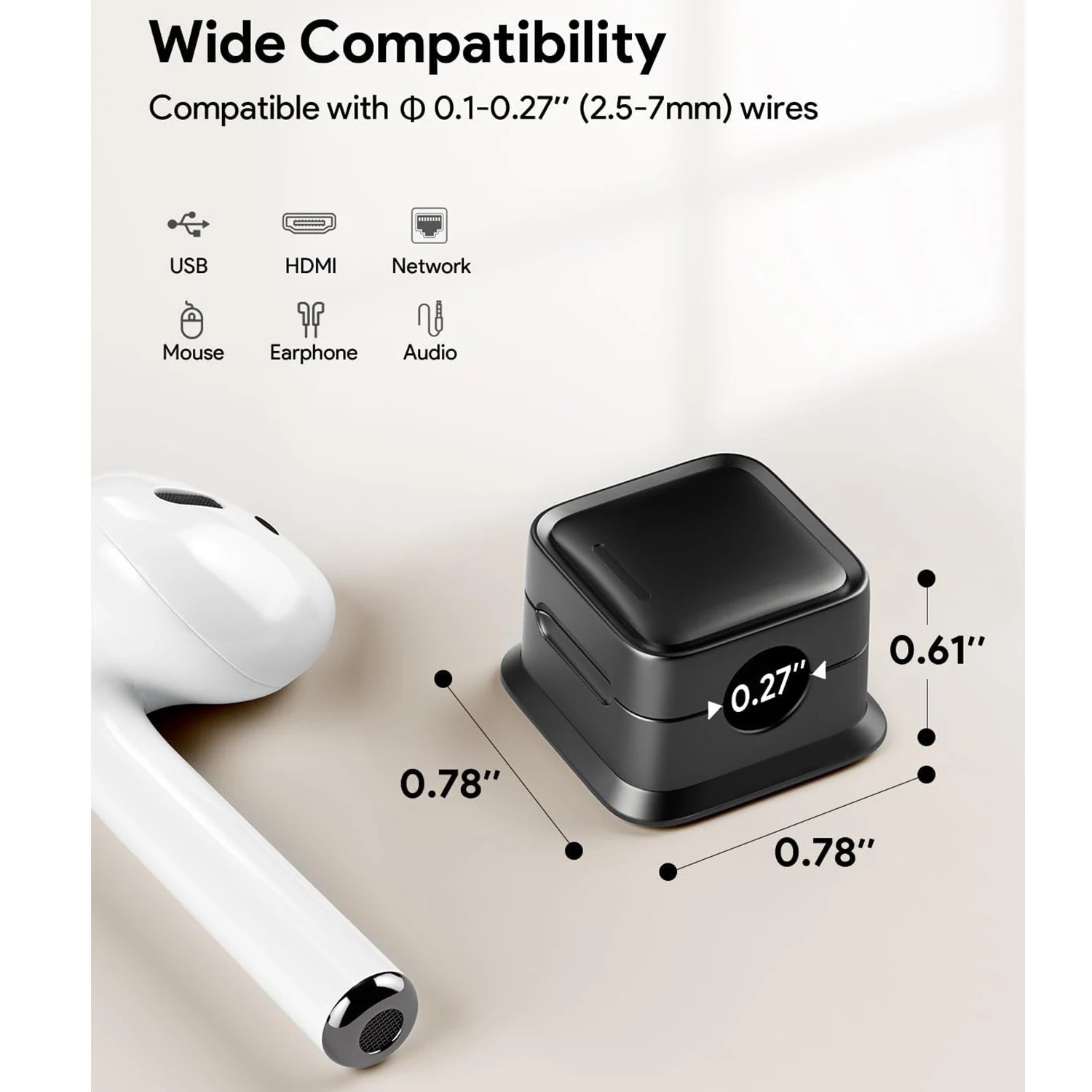 6/12/18pcs Cord Organizer Holder Magnetic Desktop Cable Clip Management Hidden Phone Charging Cord Holder For Kitchen Appliances