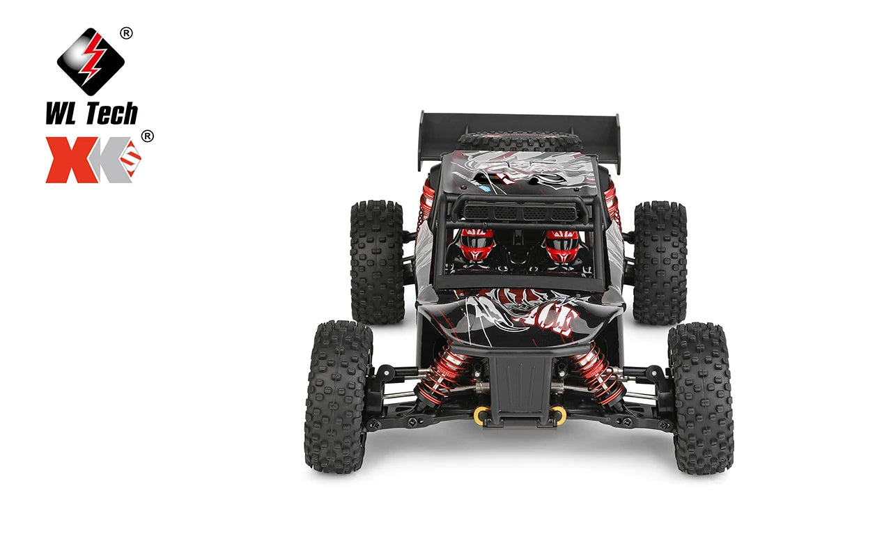 75 KM/H WLtoys 124016 V8 RC Car Brushless 4WD Electric High Speed Off-Road Remote Control Drift Rc Cars for Adults Toys