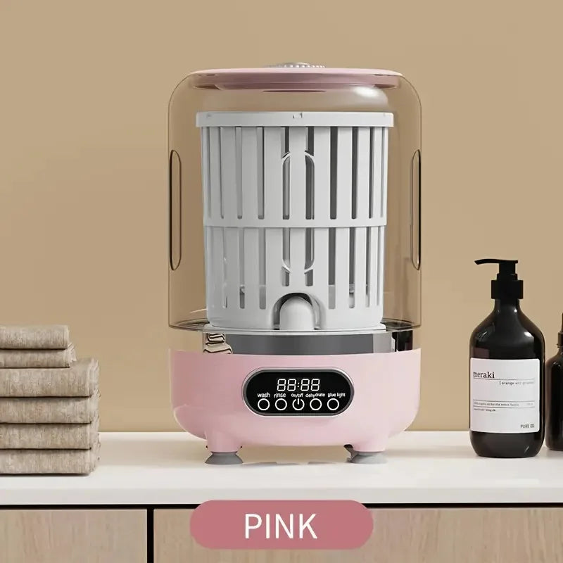 USB charging portable mini automatic washing machine can dehydrate, no need to plug in, no need to assemble