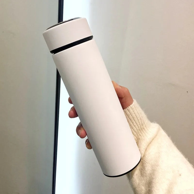 500ML Portable Thermos Bottle 304 Stainless Steel Thermal Water Bottle Insulated Flask Cup Outdoor Camping Drinkware