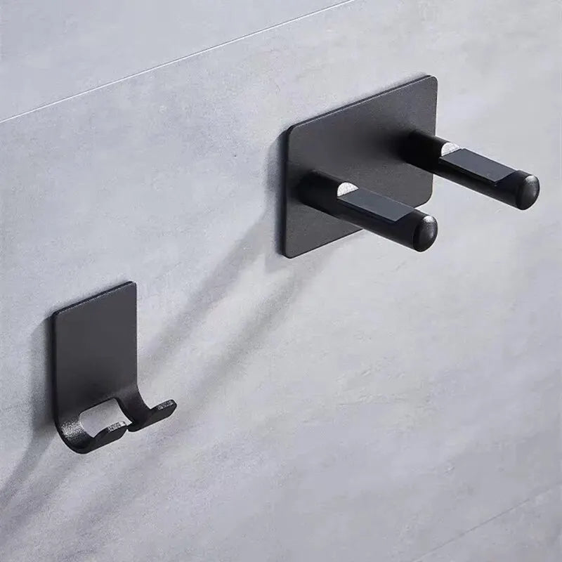 Waterproof Wall-Mounted Hair Dryer Organizer Space-Saving, and Durable, Ideal for a Clutter-Free Bathroom,Hair Dryer Holder