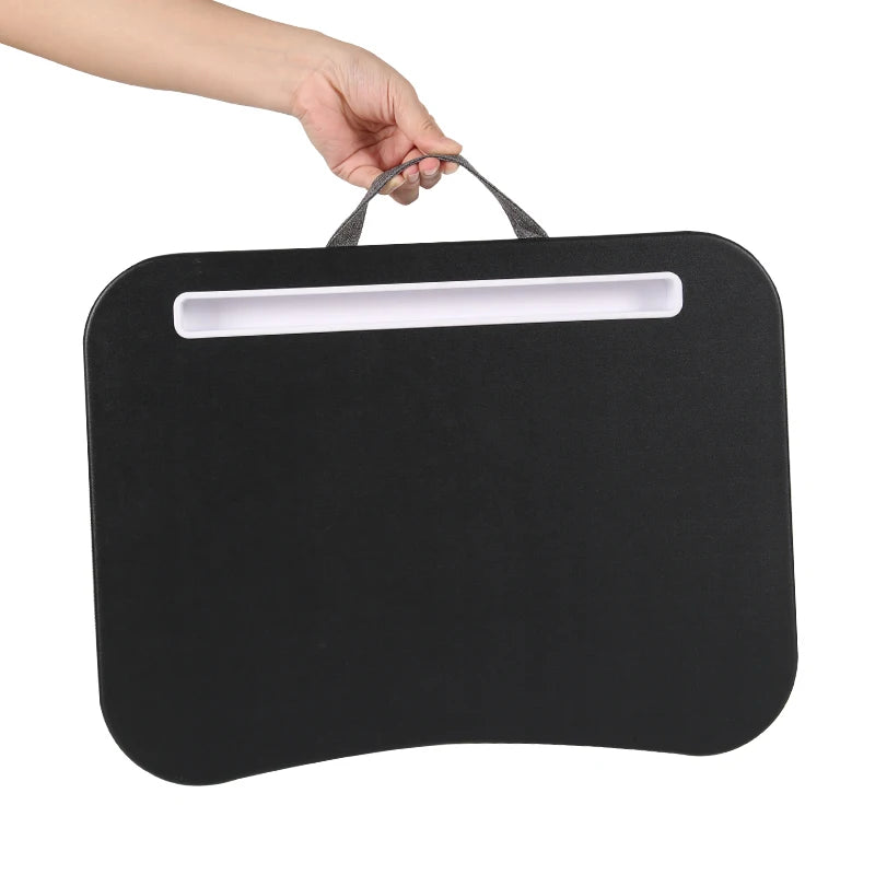 MUMUCC Multifunctional Laptop Desk With Cushion and Filled with Foam Particles, Small Pillow Table, Hard Mouse Pad Large