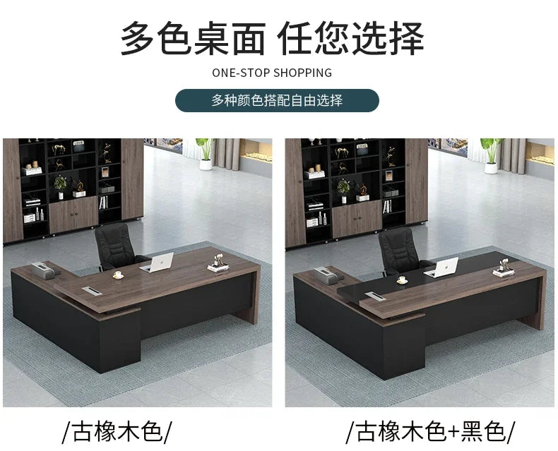 Commercial External Office Desk Minimalist Industrial Cheap Luxury Office Desk Indoor Station Mesa Escritorio Modern Furniture