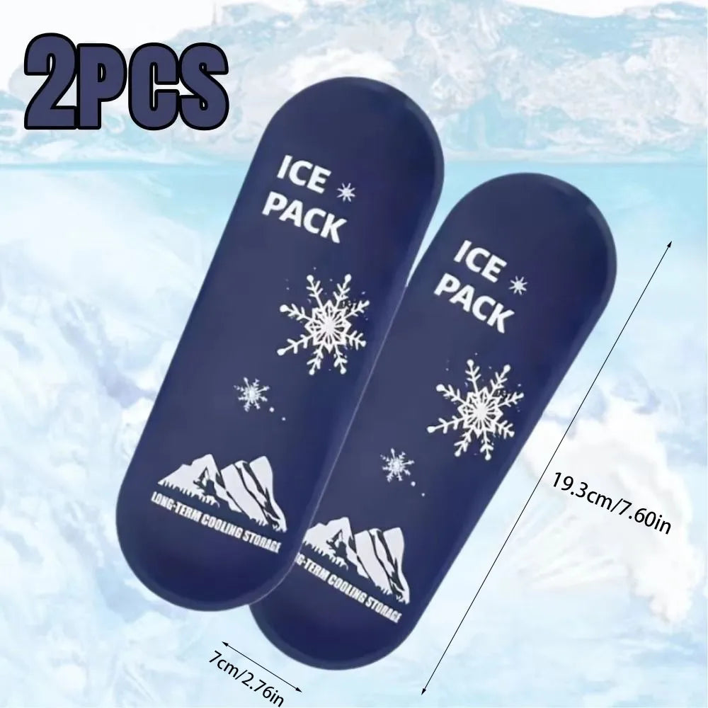 1/2/3pcs Portable Reusable Diabetic Insulin Cooling Bag Cold Gel Ice Pack Protector Pill Refrigerated Ice Pack Cooler Travel