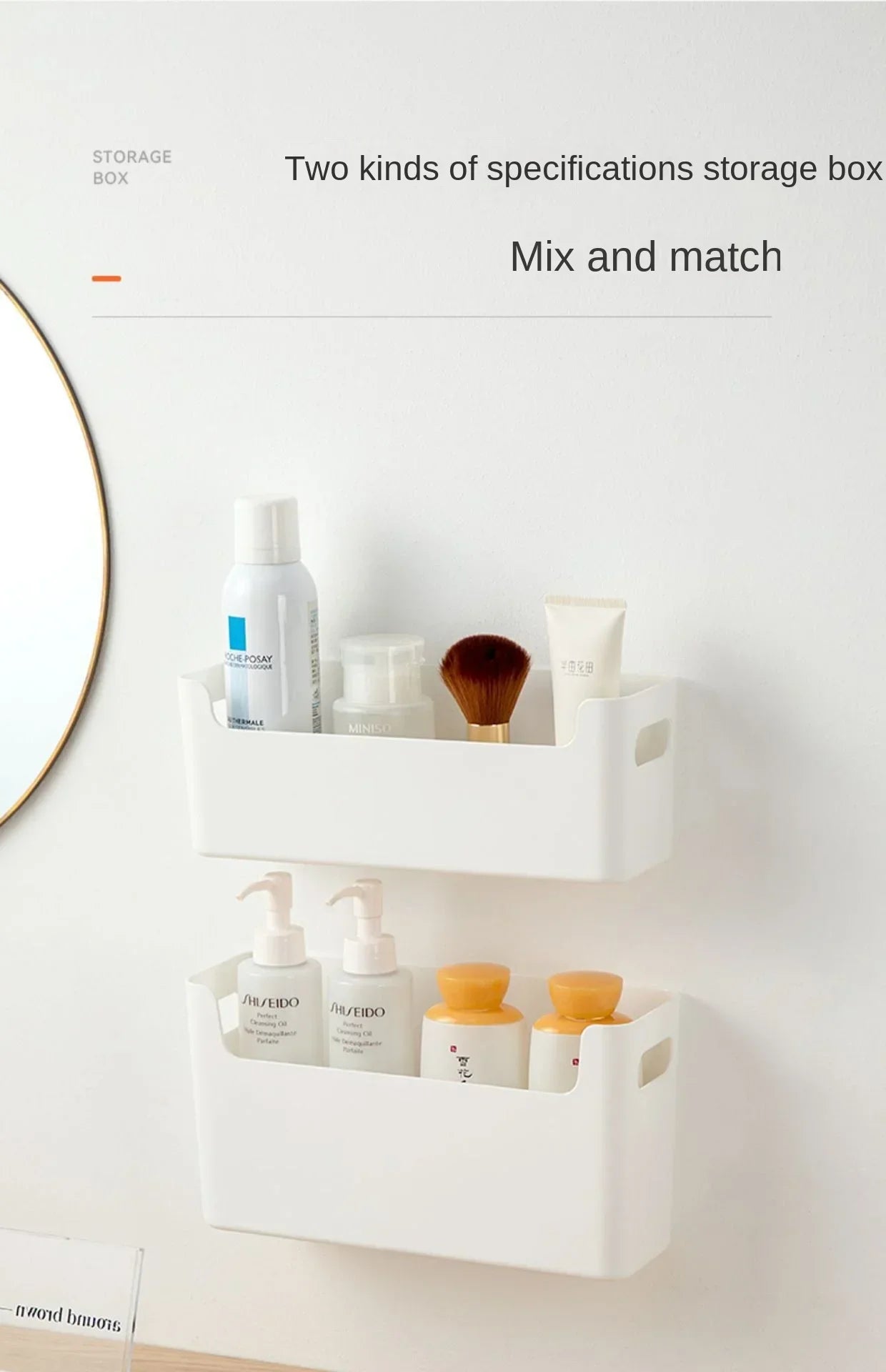 Non Perforated Cling Film Rack Inside Cabinet Wall Shelf Shelves Spice Rack Dish Drying Rack Cabinet Door Organiser for Kitchen