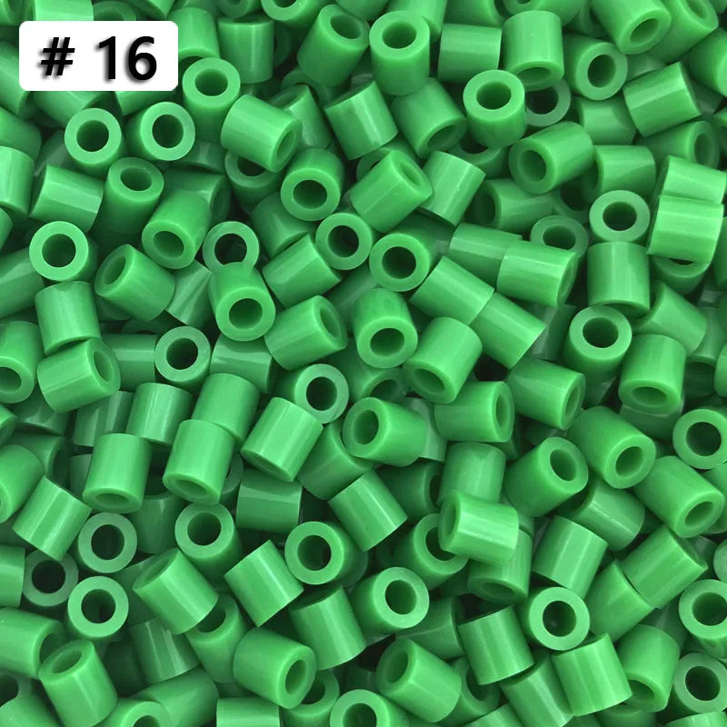 5MM 1000PCs Pixel Puzzle Iron Beads for kids Perler Hama Beads Diy High Quality Handmade Gift toy Fuse Beads