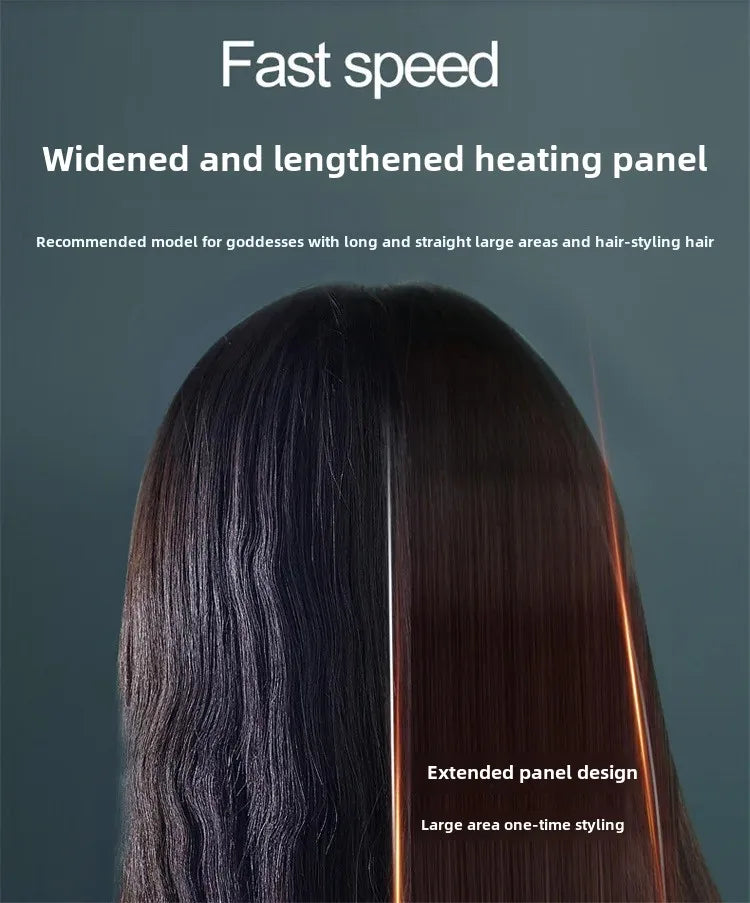 Professional Ionic Hair Loss Ceramics Rapid Heating Hair Loss Curl Flat Iron Negative Ion Hair Loss Curl Straightening Iron Rod