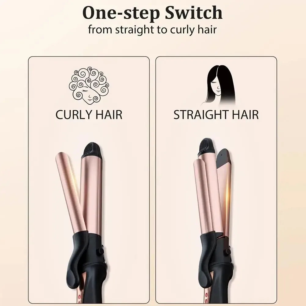 2 in 1 Automatic Hair Curler Auto Rotating Ceramic Hair Roller Professional Curling Iron Curling Wand Hair Waver