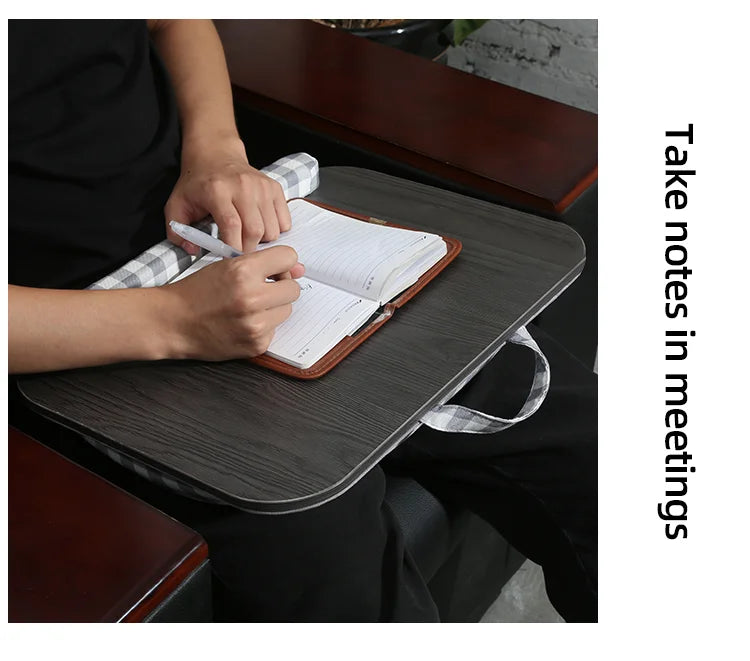 MUMUCC Lazy Laptop Table with Cushions and Slots, Multifunctional  Mini Pillow Table, Portable Room Desk, Office Lumbar Support