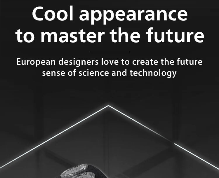 Philips New S1113 Electric Shaver Men Fast Shaving Beard Trimmer USB Charging IPX7 Ergonomic Design Triple Floating Head Razor