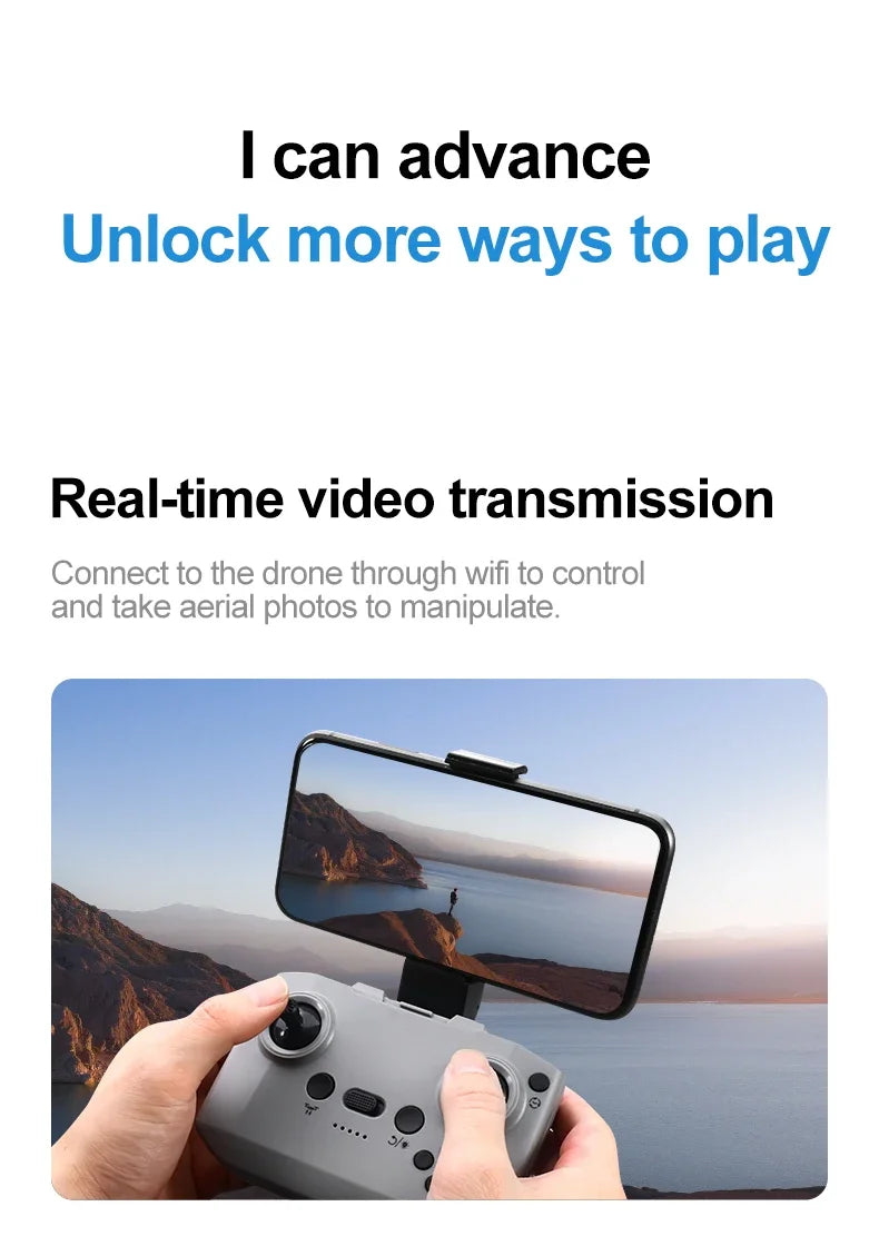 NEW Original GT3 Drone 8K WIFI GPS Professional HD Aerial Photography Remote Control Aircraft HD Dual Camera Quadcopter Toys UAV