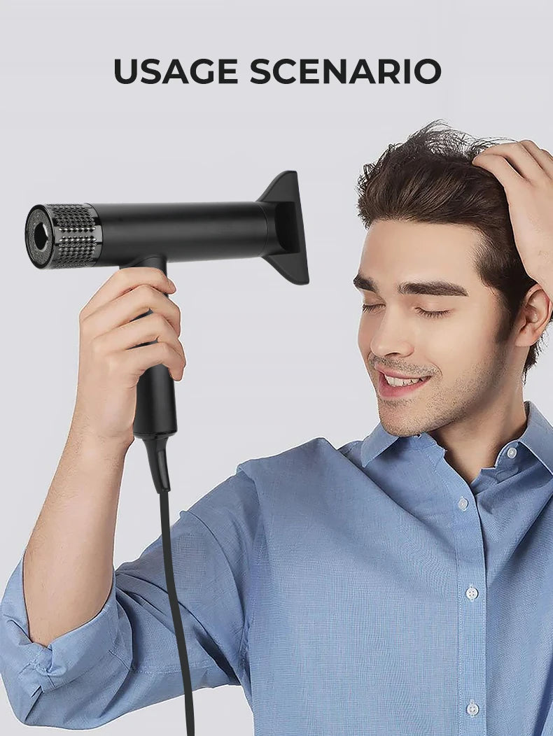VGR Hair Dryers Professional Air Blower Negative Ion Hair Dryer 110000 RPM Hair Dryer Machine BLDC Motor Barber Salon V-401