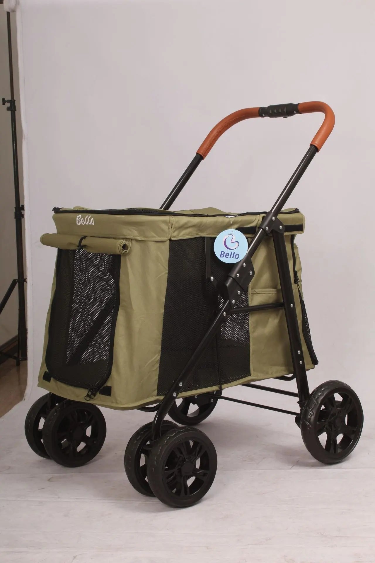 Multiple pet strollers large dog trolley cart folded large space Multifunctional trolley case with wheel bearing 30kg for travel