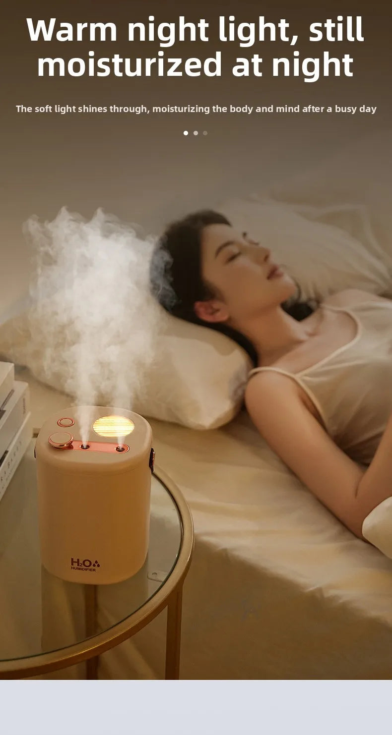 USB Humidifier for Bedroom Large Mist Baby Nursery with Constant Humidity