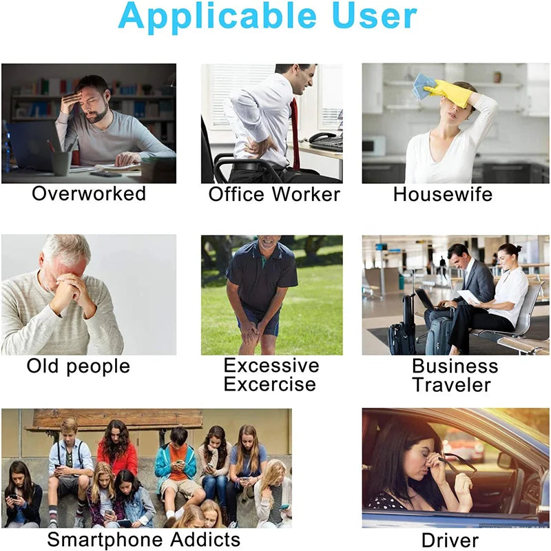 Electric TENS Muscle Stimulator Dual Channel EMS Electric Massager 24 Modes For Full Body Massage Muscle Pain Relief Relaxation