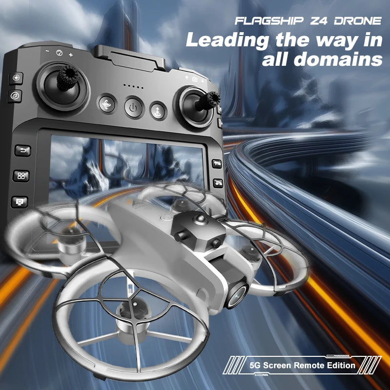 Professional Mini RC Drone 4K WIFI FPV HD Aerial Photography Brushless motor Optical Flow Positioning Dual Camera Quadcopter Toy