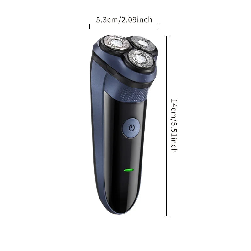 Electric shaver, rechargeable mini portable shaver, intelligent floating shaver, the choice of gift for men