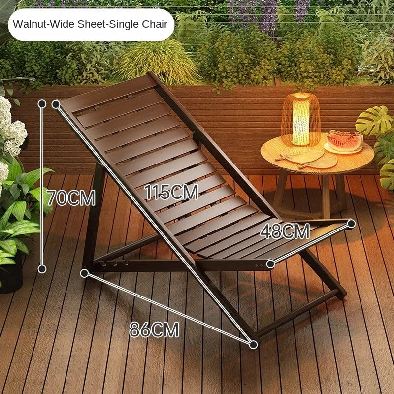 X&D Four Level Adjustable Bamboo Lounge Chair Foldable Chair For Home Use Can Sit Or Lie Down Summer Sleeping Chair Office Chair