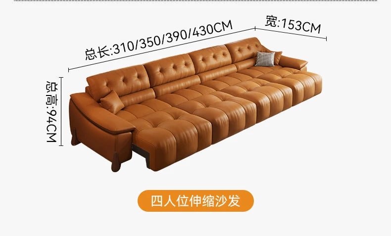 Classic Orange Living Room Sofas Puff Minimalist Nordic Bubble Living Room Sofas Memory Foam Fauteuils De Salon Furniture Home