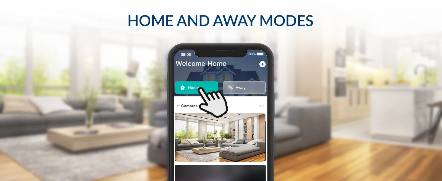 YI 2pcs Pro Camera Kit 2K 3MP, AI-Based Smart Home 2.4G Baby Cam Pet Video Record Surveillance Enhanced Night Vision