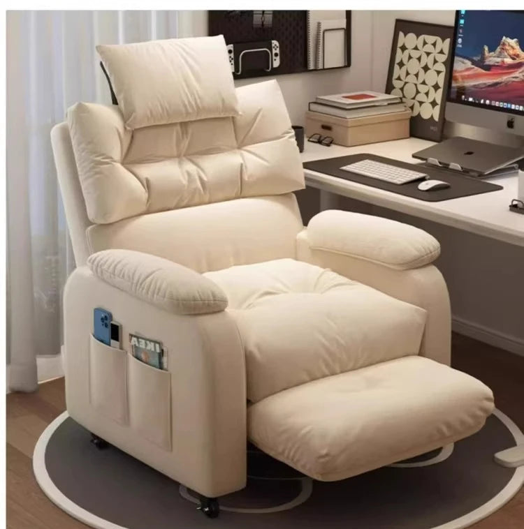 Sofa Computer Chair Sitting Comfort Home Lazy Chair Can Lie in The Bedroom Internet Cafe Single Lazy Sofa Gaming Chair