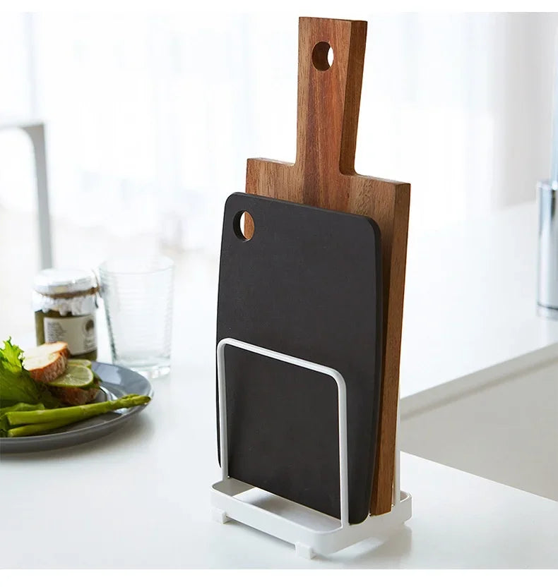 Home  Vertical Drawer Plate Clearance Rack Kitchen Storage Cabinets Organizer Furniture Cutting Board Stainless Steel Adjustable