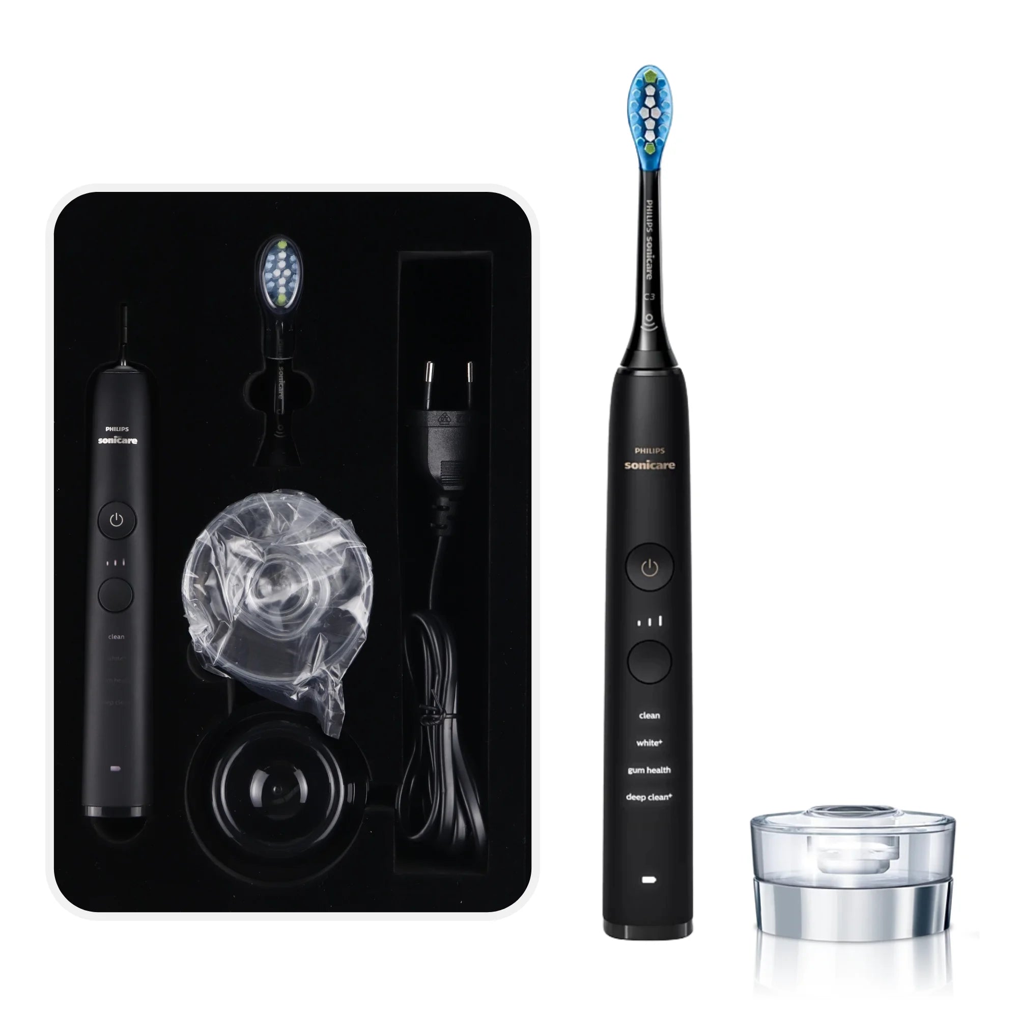 Philips Sonicare 9000 Series Electric Toothbrush HX991, No Original Packaging, C3 Brush Head