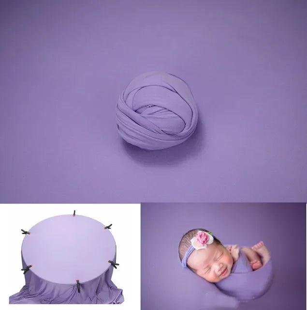 150X170 CM Newborn Photography Props Backdrop Wrap Set Soft Fabrics Shoot Studio Accessories Baby Posing Frame Blankets