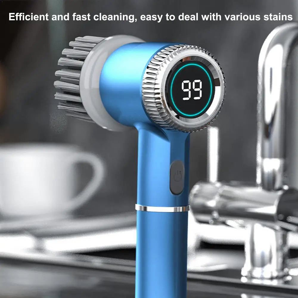 Zai Xiao Bathroom Professional Cleaning Automatic Handheld Rechargeable Electric Cleaning Brush Kitchen Dishwashing Pot Shoe Bot