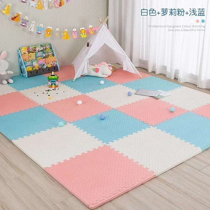 16/18Pcs Baby Puzzle Floor Kids Carpet EVA Foam Baby Blanket Educational Toys Play Mat Rubber Crawling Mat playmat 30x30x1CM New