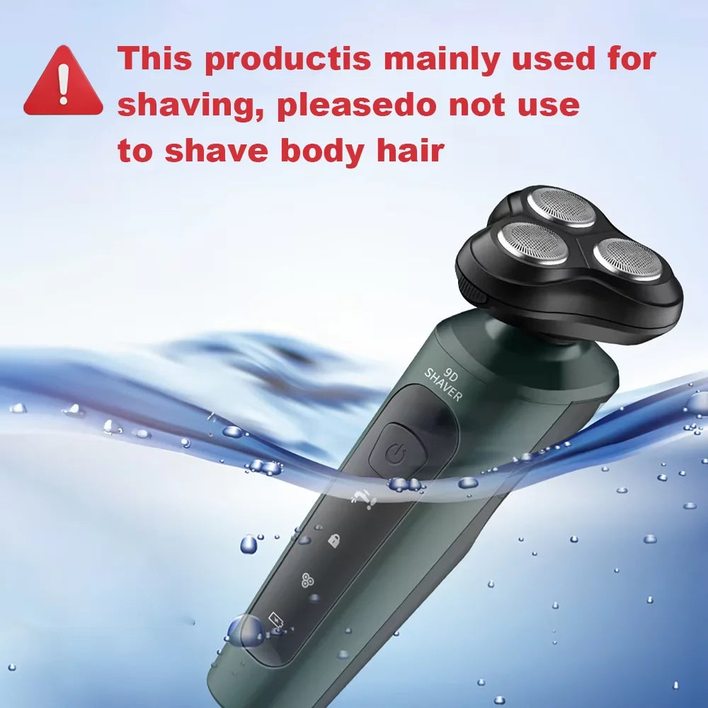 Electric shaver Blade Washable Easy-To-Detach Blade Comfortable Grip Fashionable Design Efficient Shaving Men's Shaver Gift