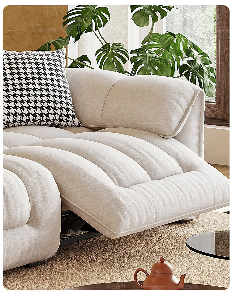 Italian Loveseat Electric Sofa Modern Luxury Designer Apartments Lazy Couch Recliner Sleeper Divano Soggiorno Furniture Home