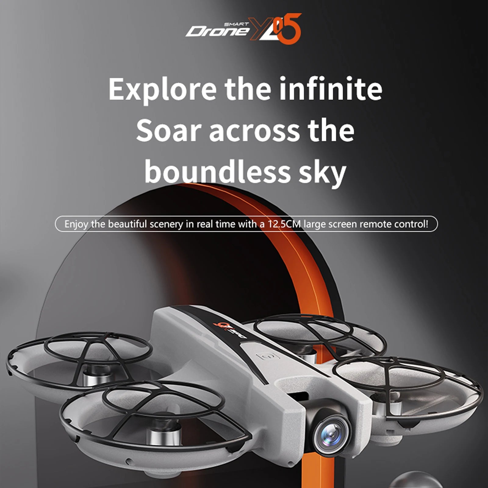 2025 YL05 Drone 8K HD Camera Screen Remote Control Brushless RC Helicopter 360° Flip Quadcopter Dron RC Toys Gift For Kid Boy