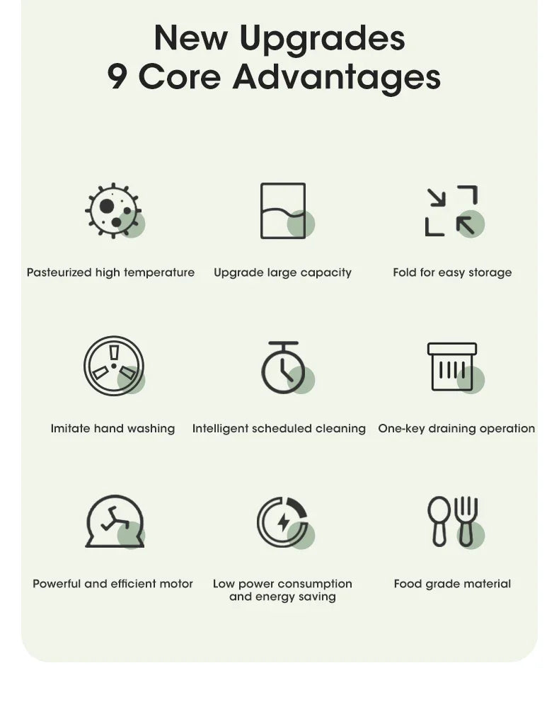 Folding  Washing Machine Sock Barrel Centrifuge Washing Machine Clothes Mini Underwear Portable Washing Machine for Dehydration