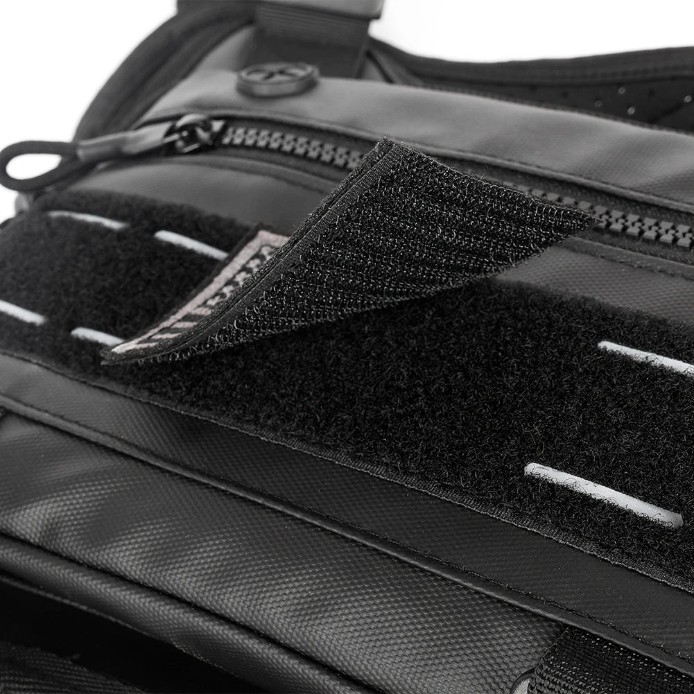 Sports Chest Bag Lightweight Front Chest Pack Running Vest Bag With Pocket Phone Holder Large Capacity Waterproof Tactical Vest