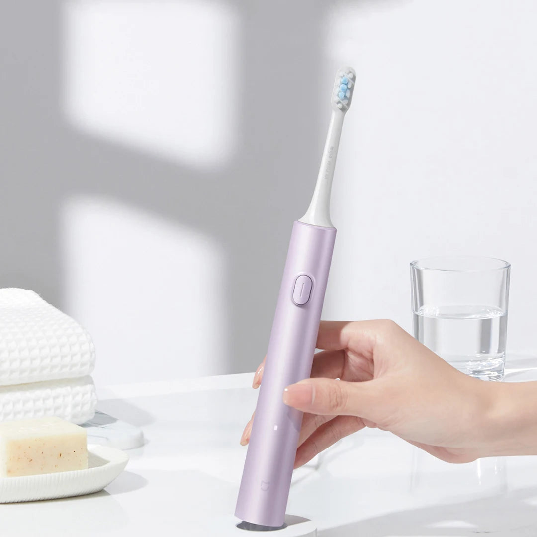 XIAOMI Mijia Sonic Electric Toothbrush T302 3colors 4 Brush Heads IPX8 Water Proof 360° Wireless Charging 4 Modes Cleaning Teeth