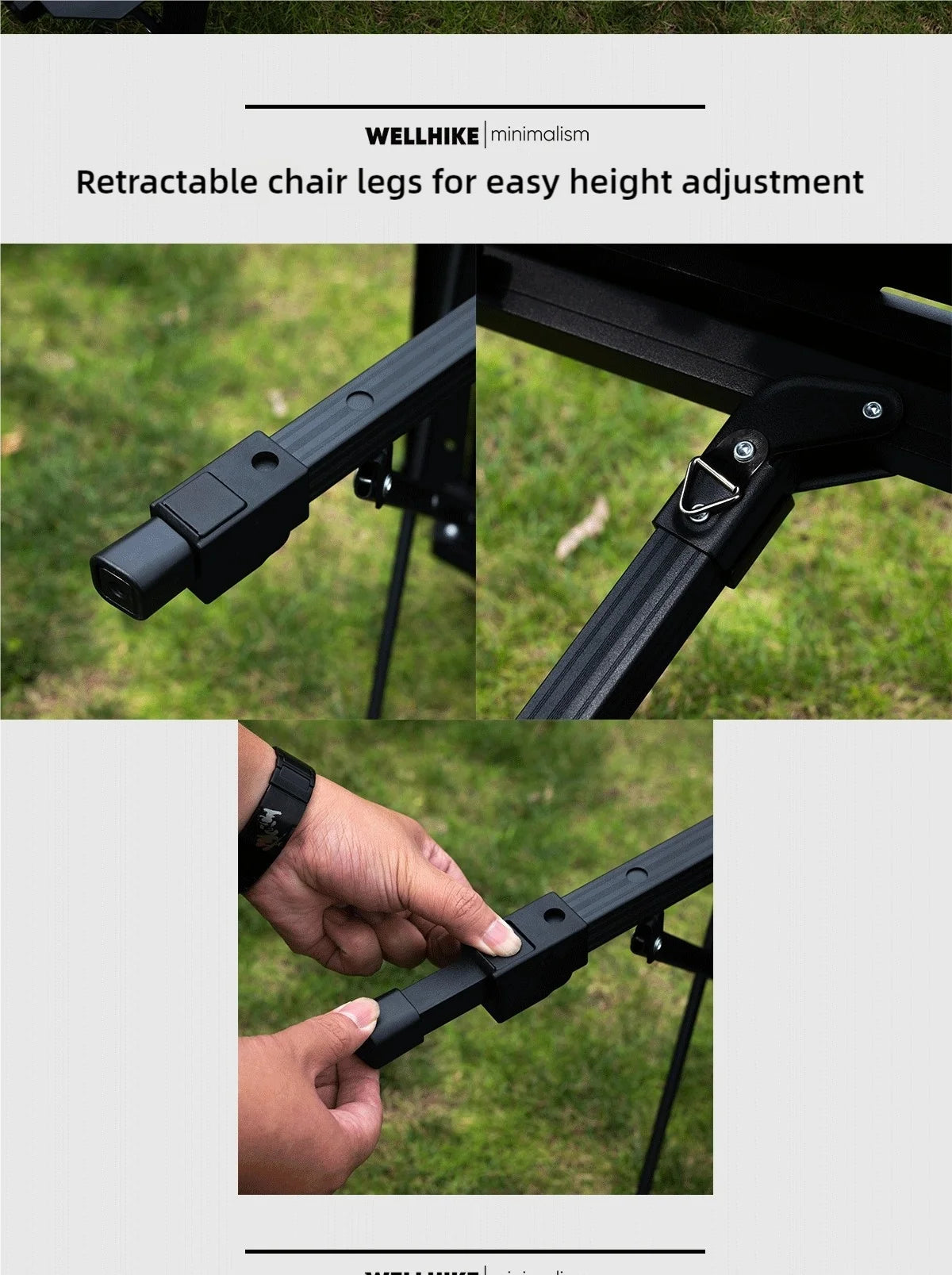 Outdoor SWS Five Unit IGT Table 5 Multi functional Folding Aluminum Alloy Height Adjustable Table