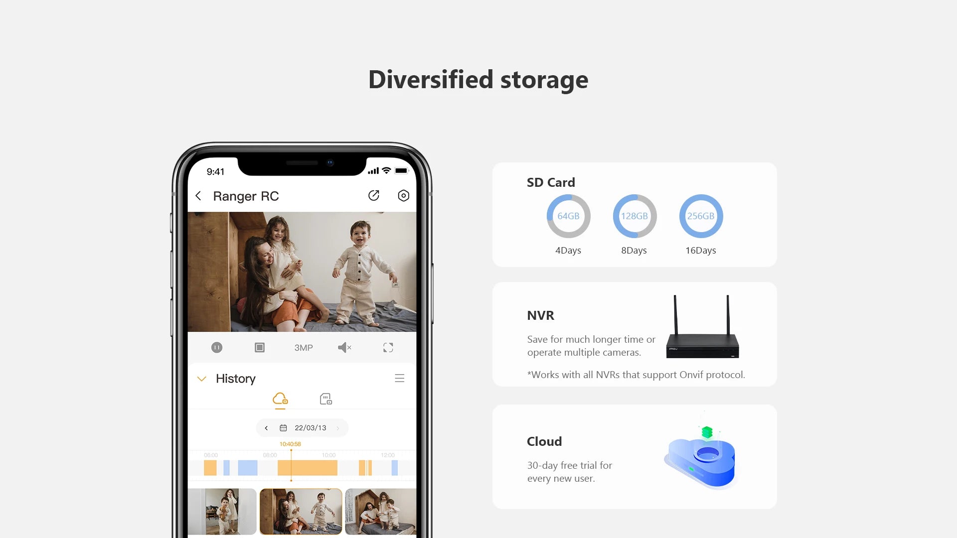 IMOU Indoor Wifi Camera Ranger RC 3MP 5MP One-touch Call Baby Montior Two Way Talk Security IP Camera Video Surveillance