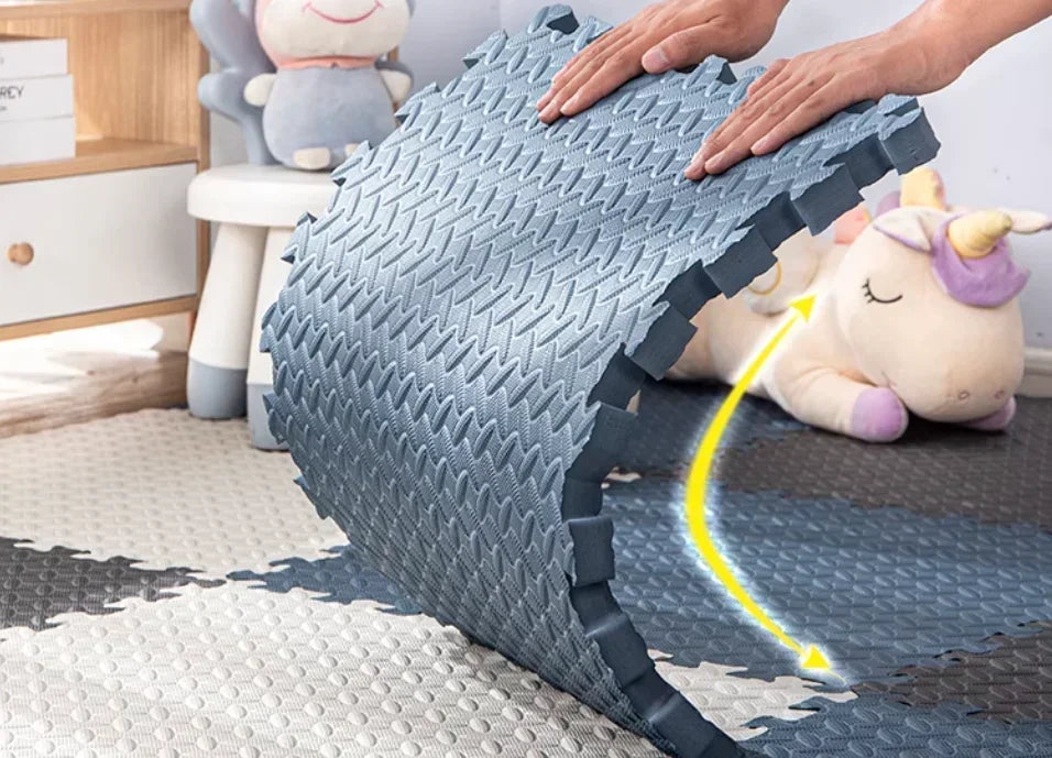 16Pcs Baby Play Mat Foam Sports and Fitness Carpet 30x30cm Shockproof Splicing Sports Rugs Non-slip Baby Toys Children Playmats