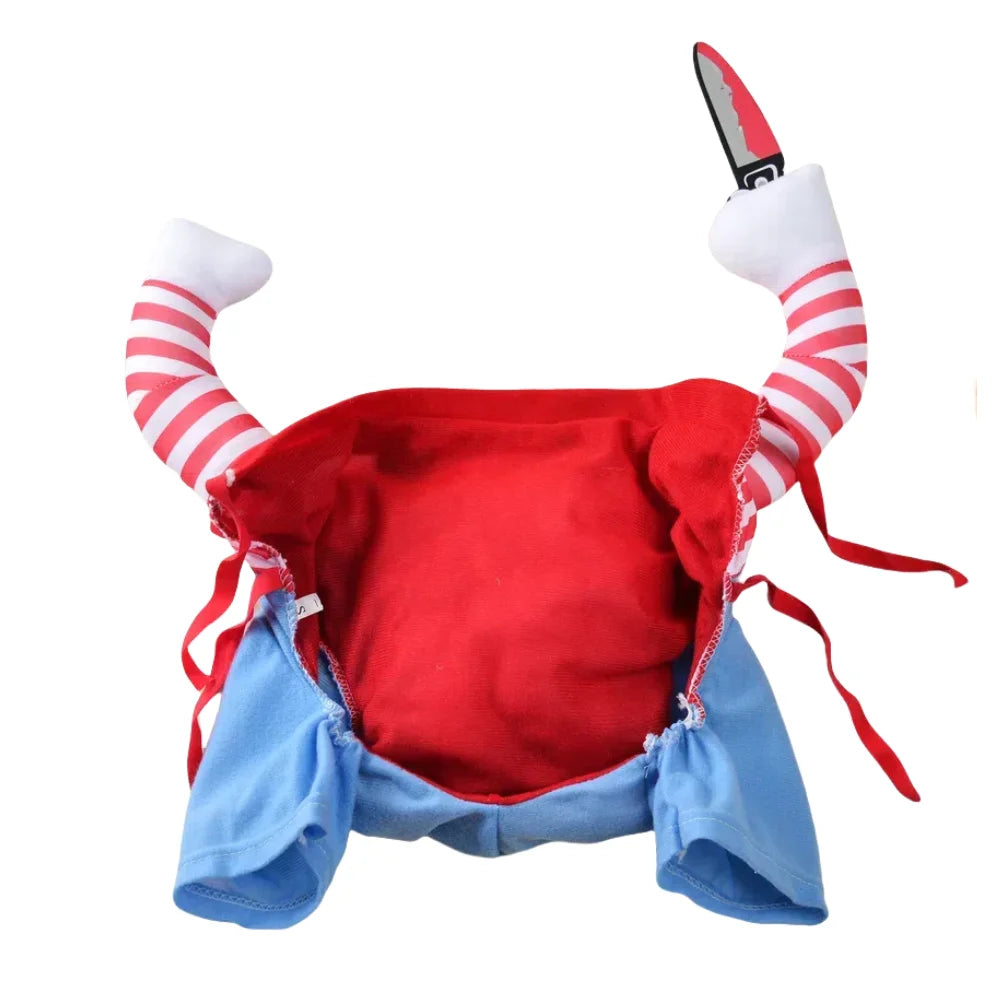 Funny Cosplay Dog Costume Halloween Party Pet Clothes For Small Medium Dogs Cat Cute Puppy Apparel Yorkshire Chihuahua Jumpsuits