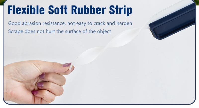 2 in 1 Window Mesh Screen Brush Window Cleaner Magic Broom Wiper Telescopic Long Handle Window Mop Squeegee Wiper Cleaning Tool