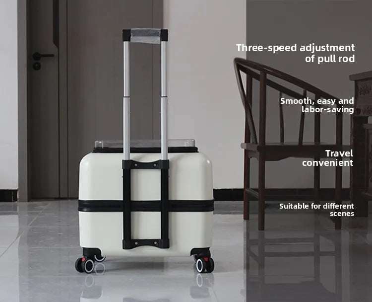 Large Pet Travel Carrier Rolling Pet Transport for Cats & Small Dogs Breathable Cat Suitcase Transparent Skylight Pet Stroller