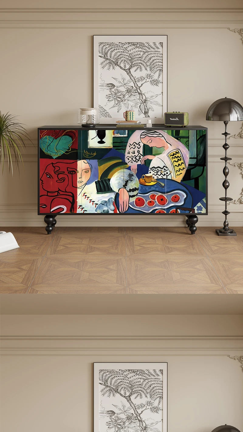 Nordic Perfume Living Room Cabinets Mid Century Craft Luxury Wood Living Room Cabinets Storage Garden Vitrina Trendy Furniture