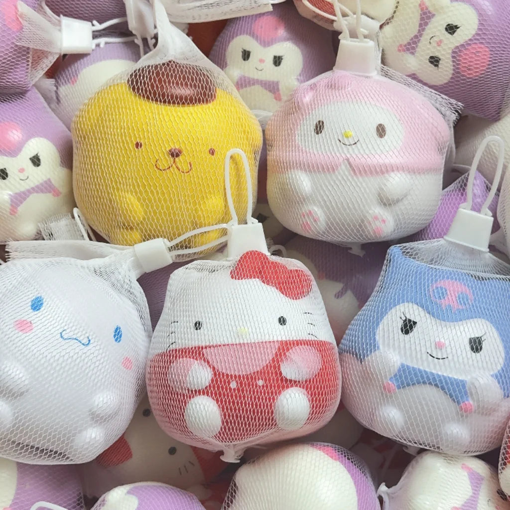 Kuromi Hello Kitty Stress Tabas Squishy Anime Cartoon Free Stuff for Boys Girls Children Pocket Pushy Squeeze Fidget Toys