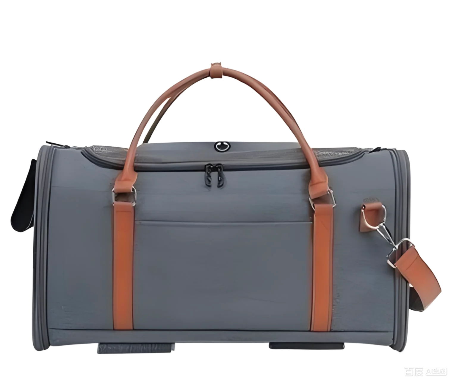 Multifunctional Cat Carrier with Trolley Large Capacity Breathable Foldable Pet Bag for Cats and Dogs