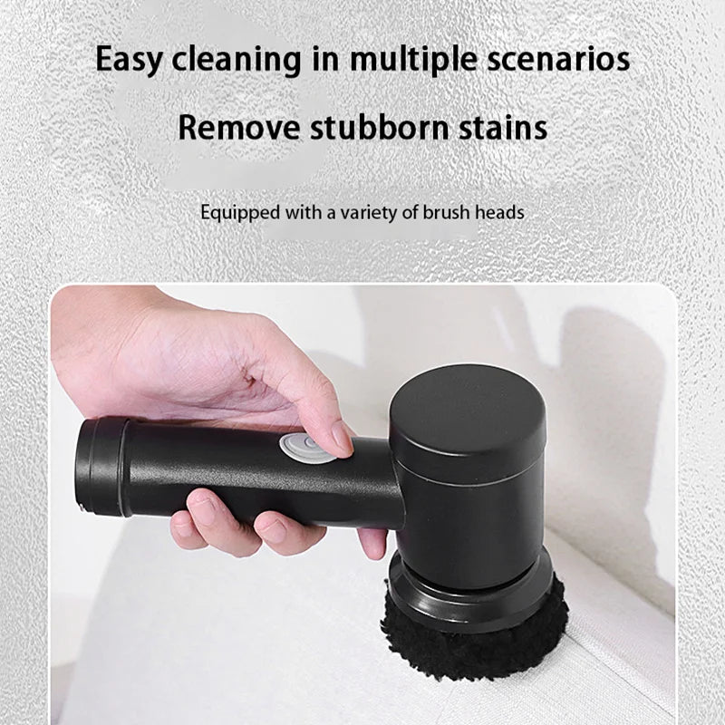 Xiaomi Electric Cleaning Brush Wireless Black High-power Multifunctional Bathroom Waterproof Portable Cleaning Brush Household