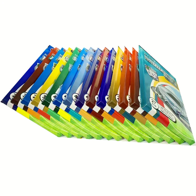 DIY Paper 3D Soccer Stadium Puzzle Construction Puzzles Toy Children Intellectual Development Educational Toys Christmas Gifts